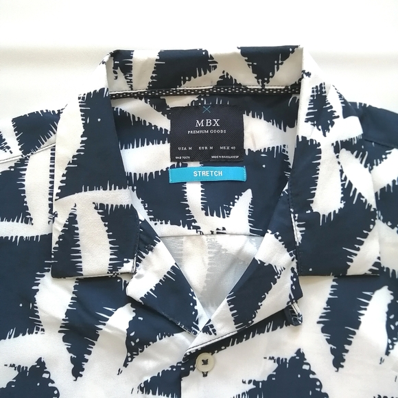 Mbx Short Sleeves Shirt Medium NWOT - Picture 2 of 4